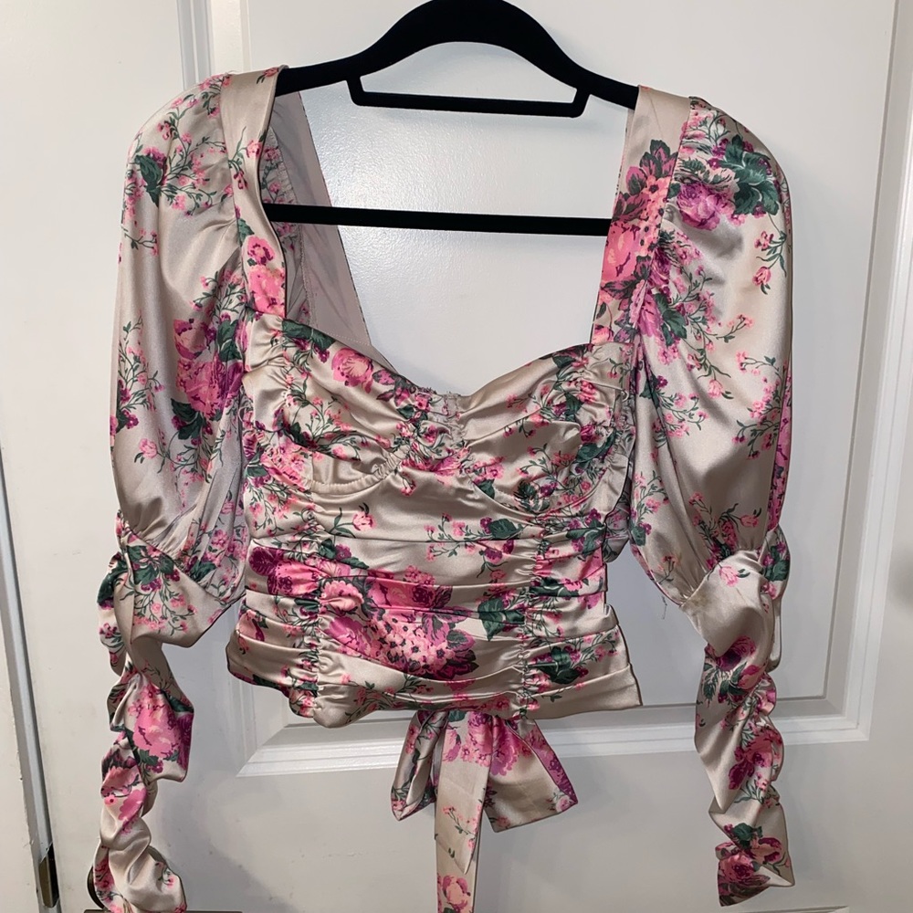 Lovers + Friends Satin Top